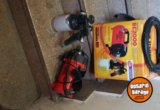 Herramientas - Equipo pintura electrica Adiabatic EC 2000 turbo spray hlvp - En Venta