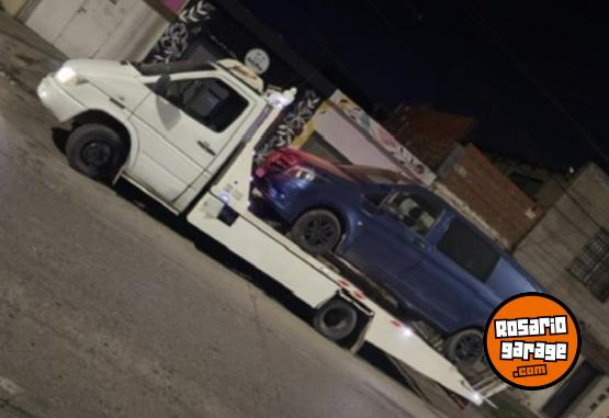 Camiones y Gr�as - Mercedez sprinter 413 Gr�a plancha - En Venta