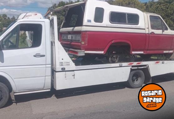 Camiones y Gr�as - Mercedez sprinter 413 Gr�a plancha - En Venta