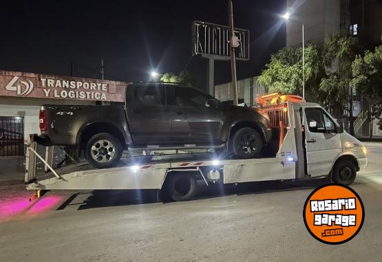 Camiones y Gr�as - Mercedez sprinter 413 Gr�a plancha - En Venta