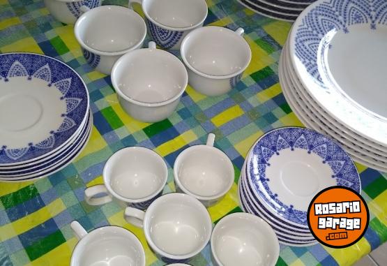 Hogar - Juego de vajillas de Porcelana Milano Oxford Dec 9402 - En Venta