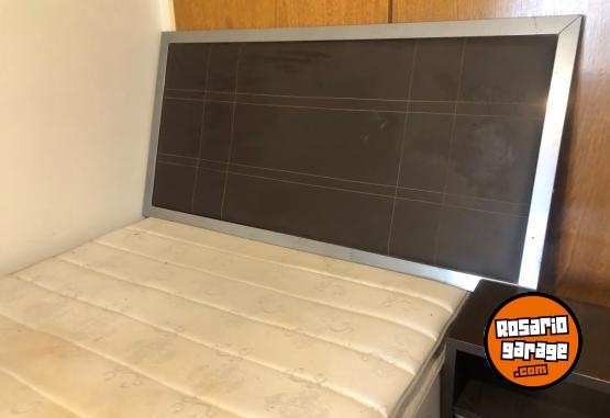 Hogar - SOMMIER CANNON CON MESITAS DE LUZ Y ESPALDAR - En Venta