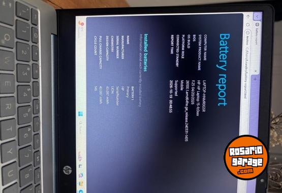 Inform�tica - Notebook HP Ryzen 7 7730u 16Gb DDR4 - En Venta