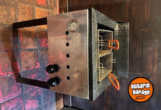 Otros - Freidora Industrial Sol Real a Gas - 2 Canastos - En Venta