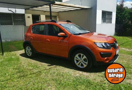 Autos - Renault SANDERO STEPWAY 2017 GNC 129000Km - En Venta