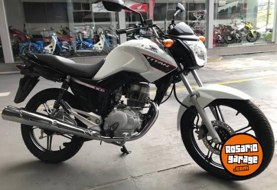 Motos - Honda Titan 150 2020 Nafta 40000Km - En Venta