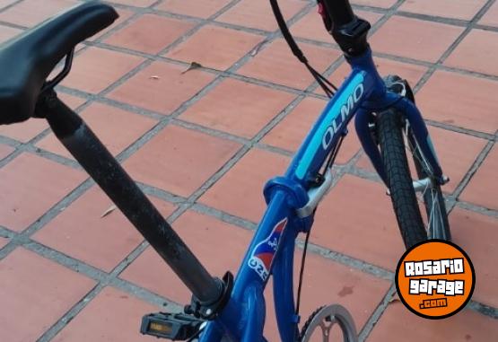 Deportes - Bicicleta Plegable Olmo Rodado 20 Azul - En Venta