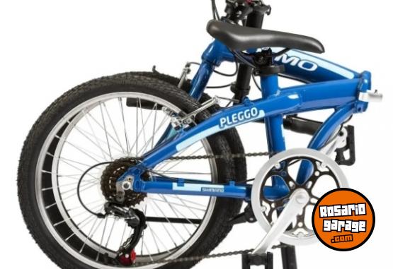 Deportes - Bicicleta Plegable Olmo Rodado 20 Azul - En Venta