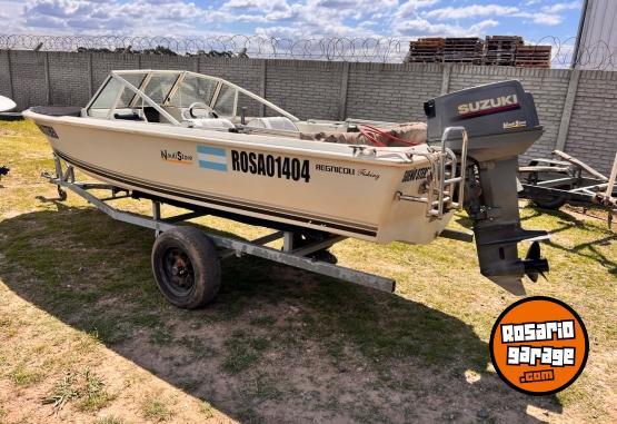Embarcaciones - Regnícoli fishing 475 Suzuki 40 hp 2t arranque eléctrico y trailer - En Venta