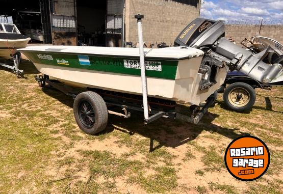 Embarcaciones - En venta casco Tortolini 445 Suzuki 40 hp 2t a ca�a manual con trailer a�o 1996 u$s3400 #nautistorearroyoseco www.nautistore.com.ar - En Venta