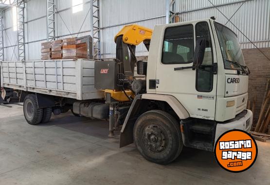 Camiones y Gr�as - Ford cargo 1317e con hidrogrua Lince 9tn - En Venta