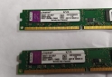 Informática - Memorias RAM DDR3 Kingston 2 y 4 Gbs 1333/1600 Mhz - En Venta