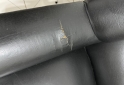Hogar - Sillón de cuero sintético bicuerpo negro. - En Venta