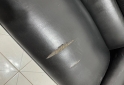 Hogar - Sillón de cuero sintético bicuerpo negro. - En Venta