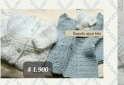Artculos para beb - Saquitos de hilo   lana nuevos tejidos artesanalmente para ajuar - En Venta