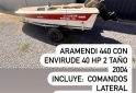 Embarcaciones - Johnson 40 2t Aramendi 440 y trailer  1998 - En Venta