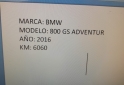 Motos - Bmw GS 800 ADVENTURE 2016 Nafta 6060Km - En Venta