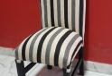 Hogar - Super promo 2 x 1 sillas de madera y tapizado de tela !!! - En Venta
