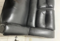 Hogar - Sill�n de cuero sint�tico bicuerpo negro - En Venta
