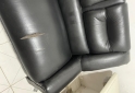 Hogar - Sill�n de cuero sint�tico bicuerpo negro - En Venta