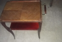 Hogar - Mesa Carrito Madera De Caoba Auxiliar Antigua - En Venta