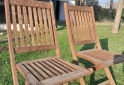 Hogar - LIQUIDO 2 SILLAS PEGABLES DE MADERA - En Venta
