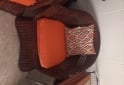 Hogar - Sillones de mimbre con almohadones - En Venta