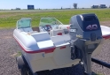 Embarcaciones - Lancha open usada pietra 460 2008 Suzuki 40 hp 2t arranque manual con comandos 1999 - En Venta