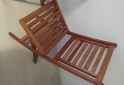 Hogar - Mesa con 2 sillas plegables de madera - En Venta