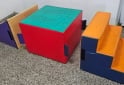 Deportes - Juego de Psicomotricidad 3 Piezas. Rampa-Bloque y Escalera - En Venta