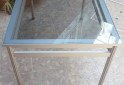 Hogar - Mesa Vidrio y Aluminio - En Venta