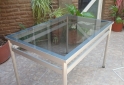 Hogar - Mesa Vidrio y Aluminio - En Venta