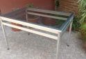 Hogar - Mesa Vidrio y Aluminio - En Venta