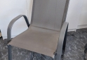 Hogar - 3 Silla Acero y Textileno - En Venta