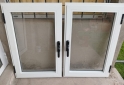 Hogar - x2 VENTANAS RAJAS DE ALUMINIO DE ABRIR CON VIDRIO - En Venta