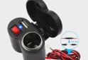 Accesorios para Motos - CARGADOR PARA MOTO CON PUERTO USB ENTRADA DE ENCENDEDOR - En Venta