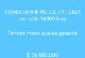 Autos - Toyota Corolla XLI 2.0 2024 Nafta 16800Km - En Venta