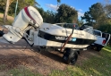 Embarcaciones - Lancha Quicksilver 1600,  Evinrude  115hp con trailer completa - En Venta