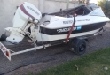 Embarcaciones - Lancha Quicksilver 1600,  Evinrude  115hp con trailer completa - En Venta