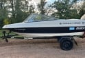 Embarcaciones - Lancha Quicksilver 1600,  Evinrude  115hp con trailer completa - En Venta