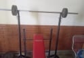 Deportes - banco,barra y discos - En Venta