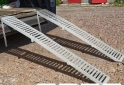 Accesorios para Motos - Rampas Plegables Metálicas Plata 1500 Lbs Juego X2 - En Venta