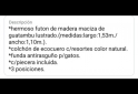 Hogar - FUTON DE GUATAMBU MACIZO LUSTRADO(LEER). - En Venta
