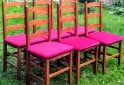 Hogar - Seis sillas de madera - En Venta
