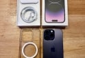 Telefonía - iPhone 14 Pro lila 128gb excelente estado - En Venta