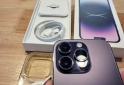 Telefonía - iPhone 14 Pro lila 128gb excelente estado - En Venta