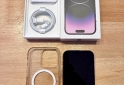 Telefonía - iPhone 14 Pro lila 128gb excelente estado - En Venta
