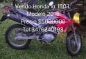 Motos - Honda XR 150 L 2018 Nafta 34000Km - En Venta