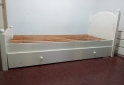 Hogar - Cama  P/ Colchon 1 Plaza Resistente Blanco - En Venta