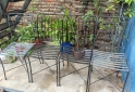 Hogar - Cuatro sillas de hierro - En Venta